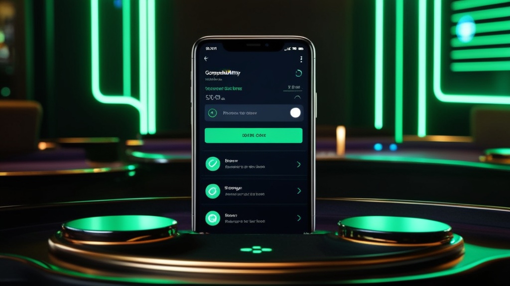 Mobiele compatibiliteitscheck met smartphone en casino-interface